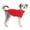 Fashion Pet Lookin' Good! Classic Cable Sweater Red In Xxx-small - Kwik Pets