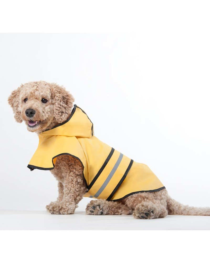 Fashion Pet Rainy Day Slicker Yellow, MD - Kwik Pets