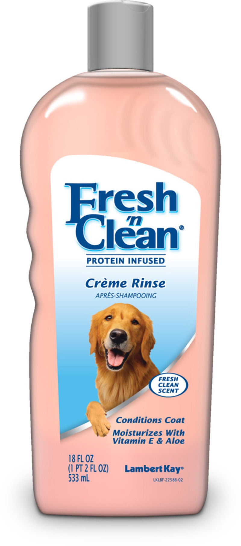 Fresh N Clean Protein Infused Fresh Clean Scent Cream Rinse 18 fl oz - Kwik Pets