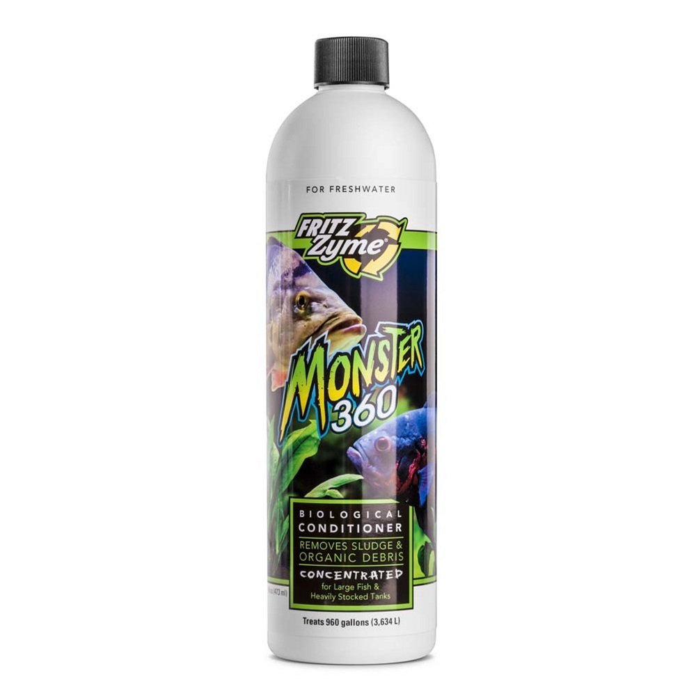 Fritz FritzZyme Monster 360 Freshwater Biological Conditioner 16 oz - Kwik Pets