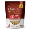 Fruitables Skinny Minis Apple Bacon Soft Dog Treats 12oz - Kwik Pets