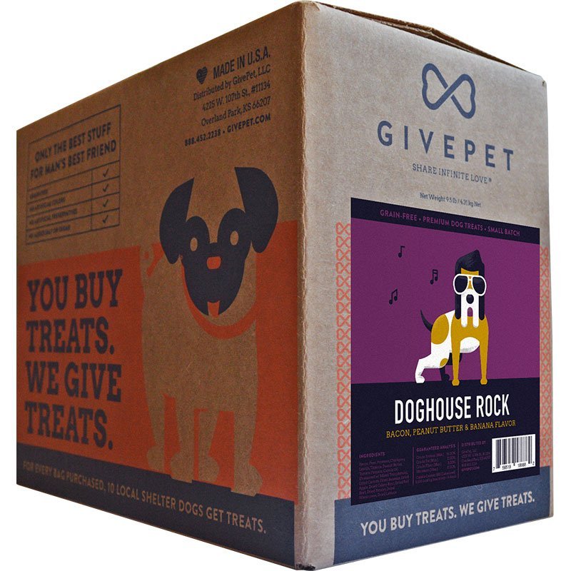 Givepet Dog Dog House Rock 9.5lb Bulk - Kwik Pets