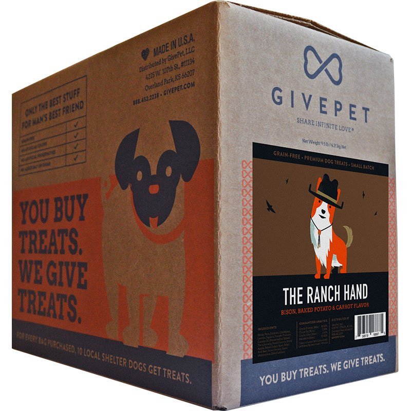 Givepet Dog Ranch Hand 9.5lb Bulk - Kwik Pets