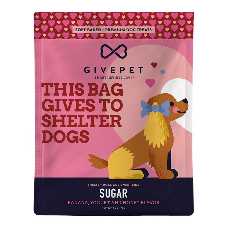 Givepet Dog Soft Baked Sugar, 6oz - Kwik Pets