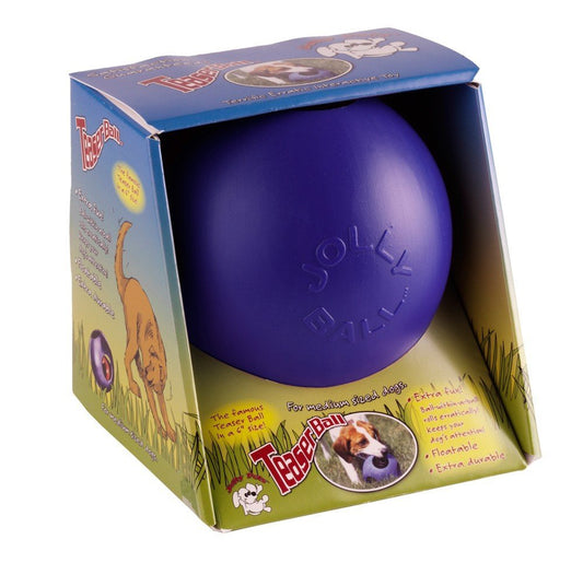 Jolly Pet Teaser Ball Blue 6in - Kwik Pets