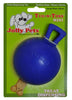 Jolly Pet Tug-n-Toss Mini Dog Toy Blue 3in - Kwik Pets