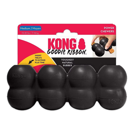 KONG Extreme Goodie Ribbon Dog Toy, MD - Kwik Pets
