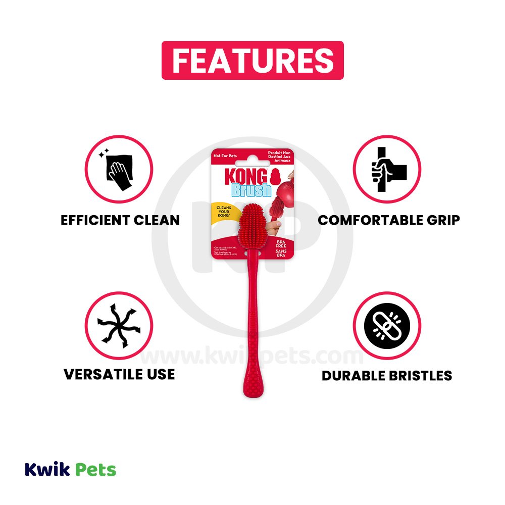 KONG Toy Cleaning Brush One Size - Kwik Pets