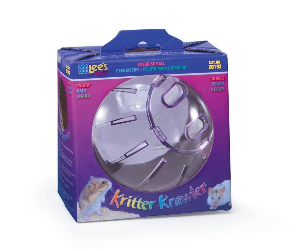 Lee's Kritter Krawler Colored View-Thru Box Mini 5in - Kwik Pets