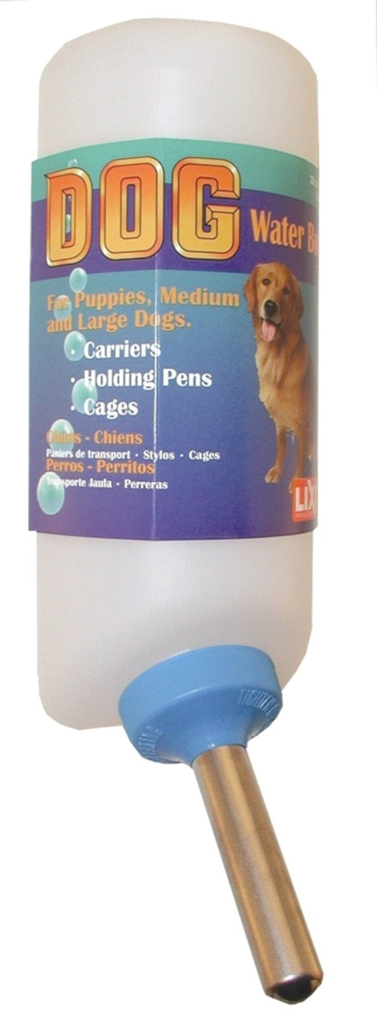 Lixit Dog Water Bottle White - Kwik Pets