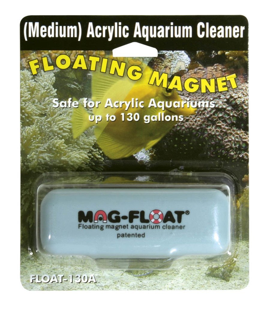 Mag-Float Floating Magnet Acrylic Aquarium Cleaner Medium - Kwik Pets