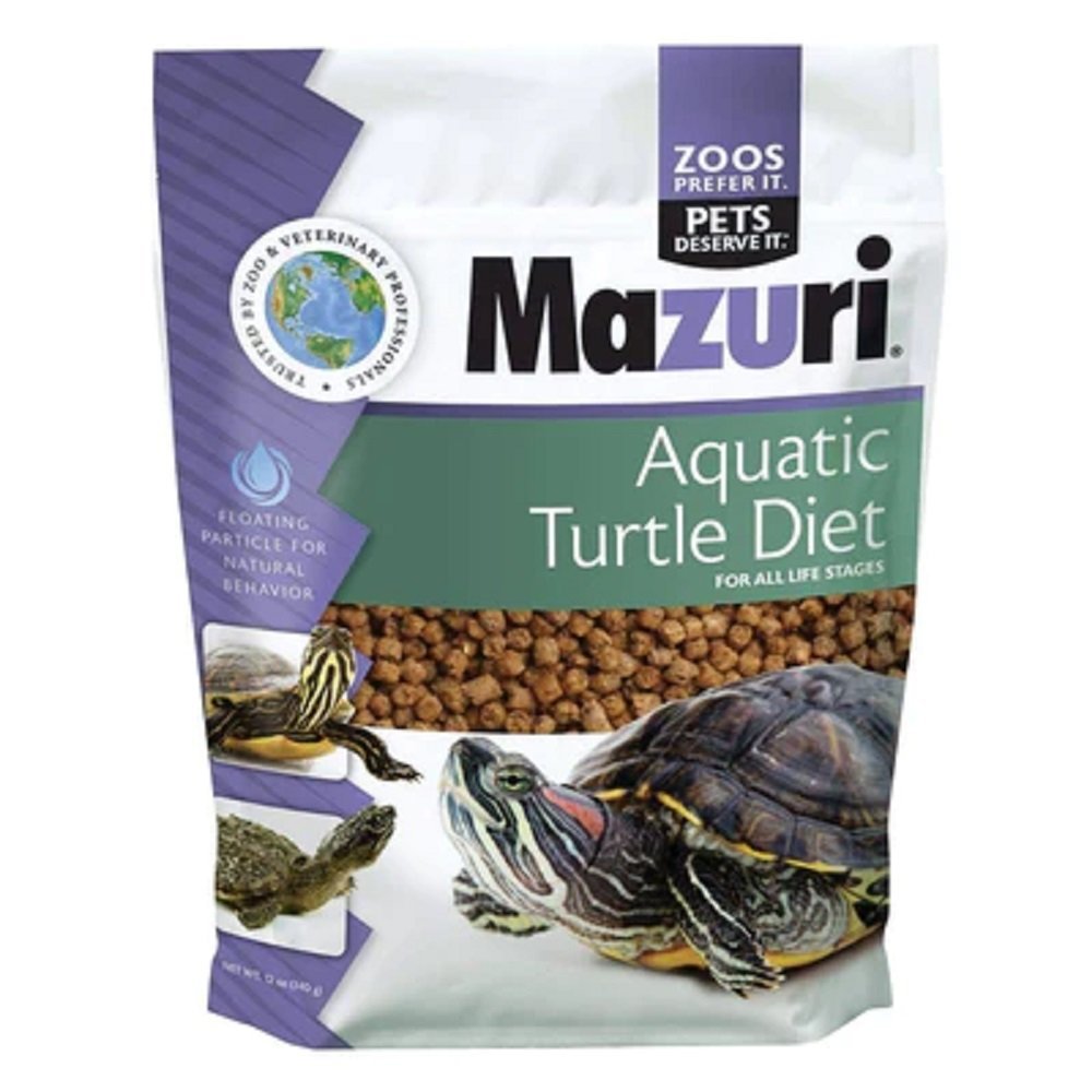 Mazuri Aquatic Turtle Diet 12 oz - Kwik Pets