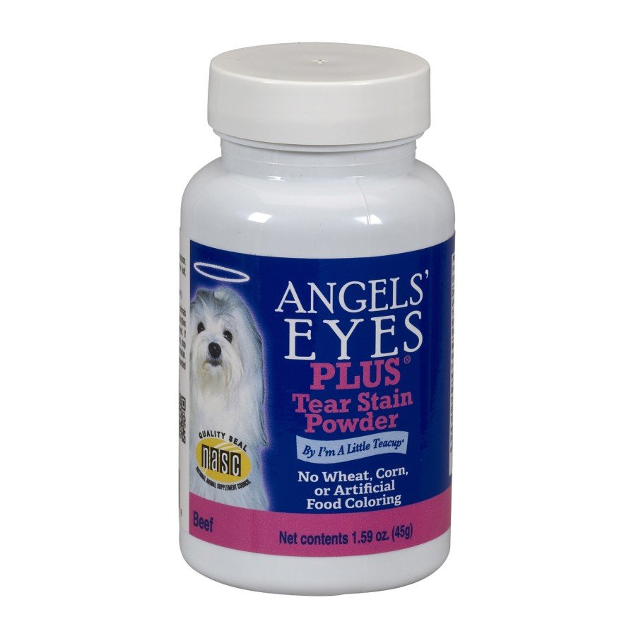 Angels' Eyes PLUS Beef Flavor Tear Stain Powder, 1.59 oz, Angels' Eyes