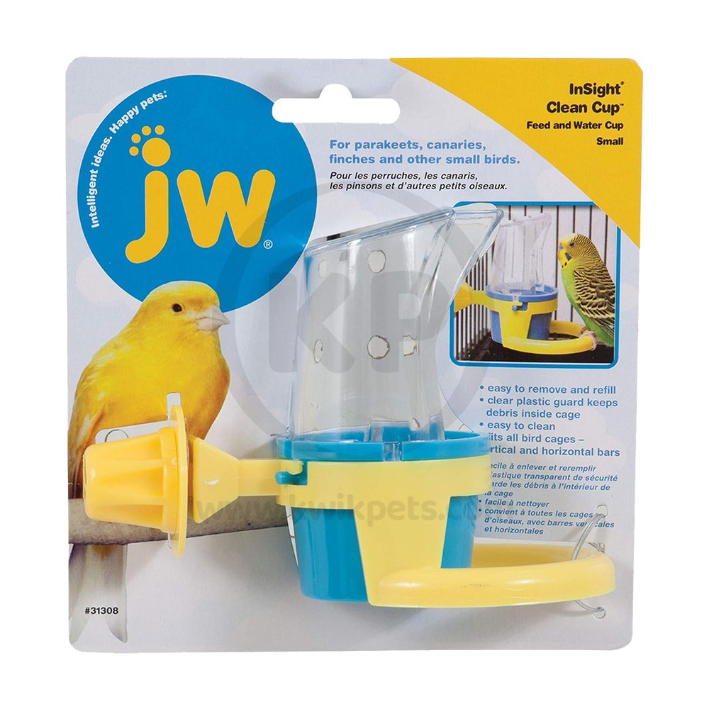 JW Clean Cup Feeder and Water Cup Medium, JW Pet