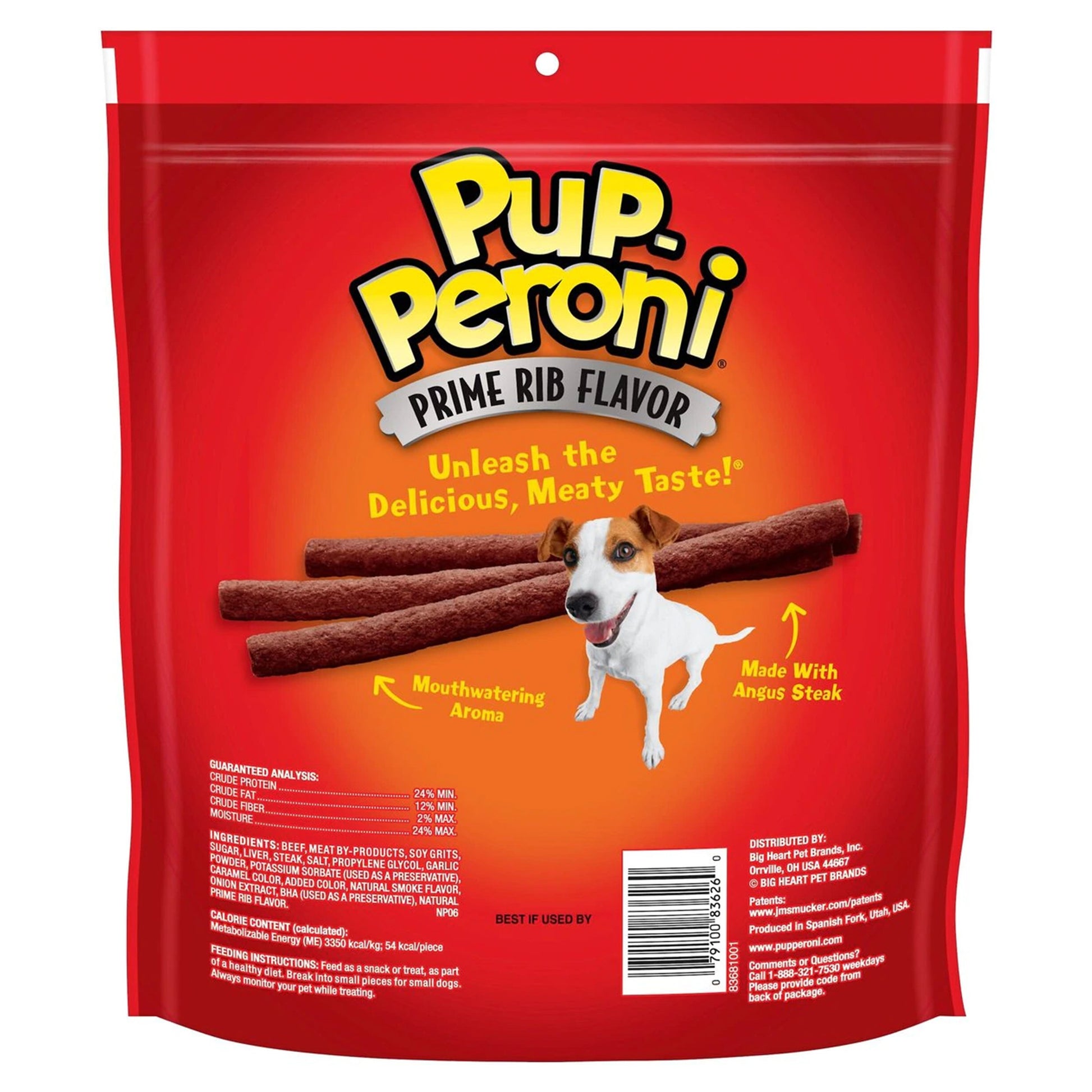 Pup-Peroni Prime Rib Dog Treats, 22.5 oz, Pup-Peroni