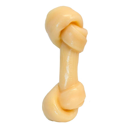Nylabone Knot Bone Power Chew Extra Durable Chew Toy for Big Dogs Chicken Flavor XX-Large/Monster - 50+ lb, Nylabone