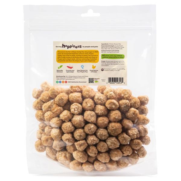 Image of Pet 'n Shape Chik 'n Rice Balls Crunchy Dog Treats 16-oz