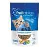 Fruitables Limited Ingredient Crunchy Cat Treats Chicken w/Blueberry, 2.5 oz, Fruitables