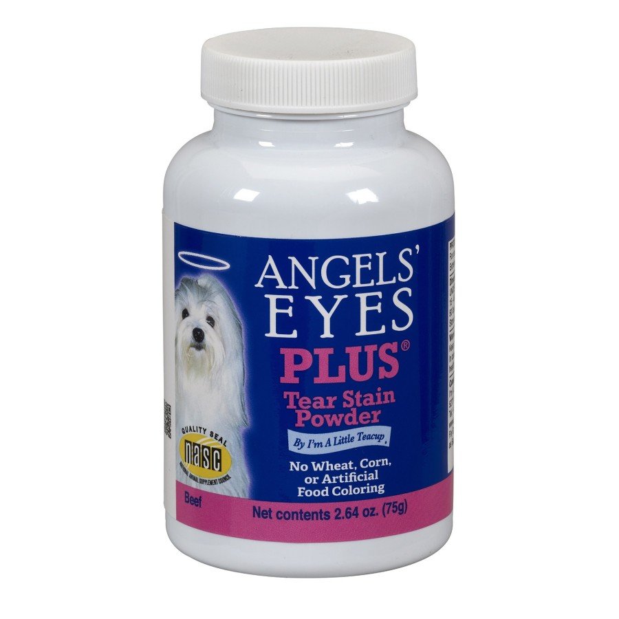 Angels' Eyes PLUS Beef Flavor Tear Stain Powder, 2.64 oz, Angels' Eyes