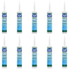 ASI Aquarium Silicone Sealant Clear - 10.2 oz - 10 Pack, ASI