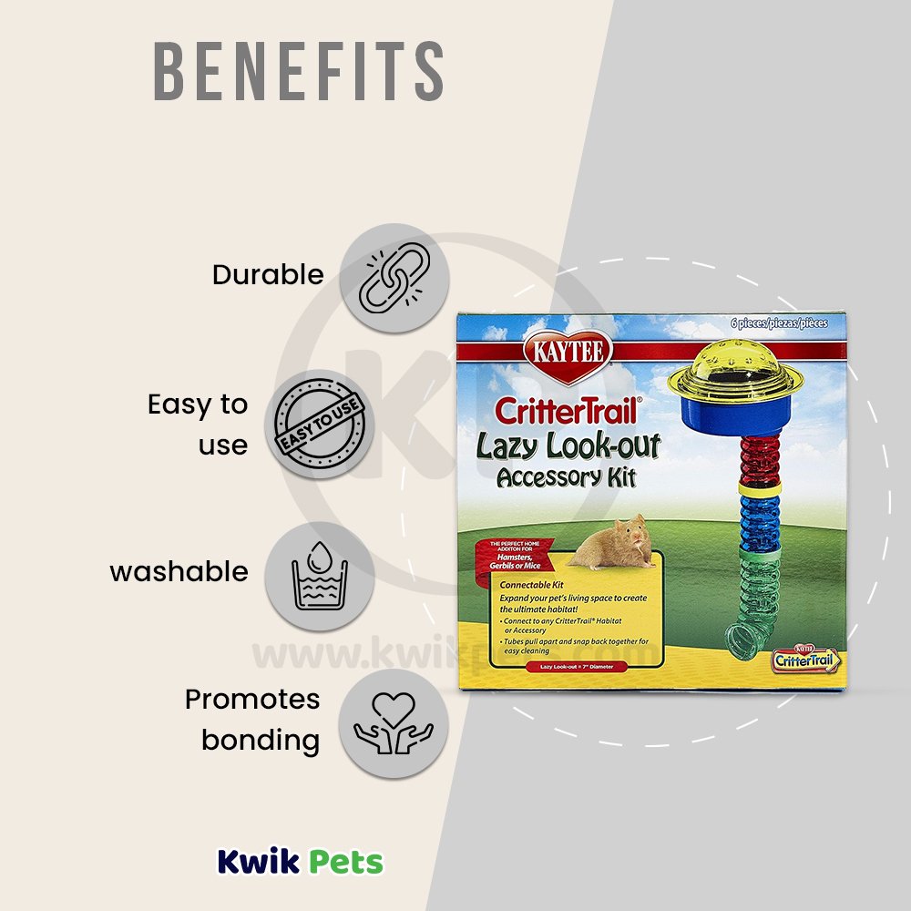 Kaytee Crittertrail Look-Out Accessory Kit, Kaytee