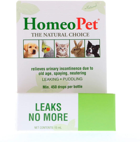 HomeoPet Leaks No More 15 ml, HomeoPet