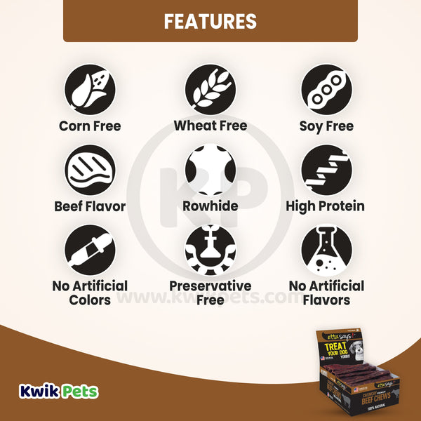 Etta Says! Premium Crunchy Beef Dog Treat 16 oz, Etta Says