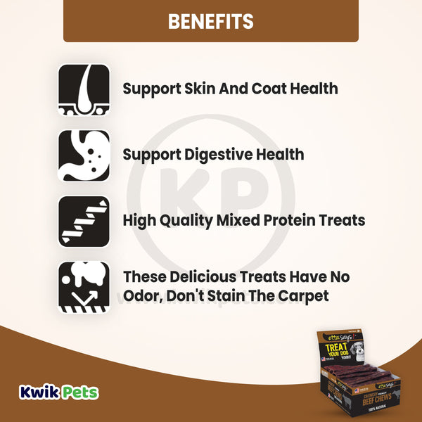 Etta Says! Premium Crunchy Beef Dog Treat 16 oz, Etta Says