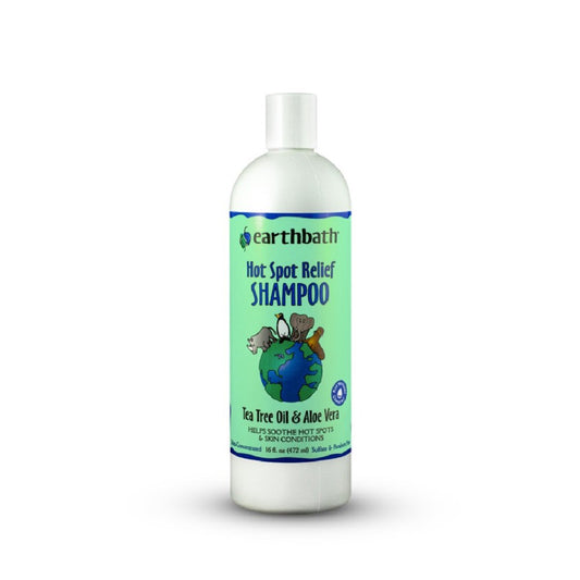 Earthbath Hot Spot Relief Shampoo Tea Tree & Aloe Vera,16-oz