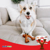 Nylabone Ergonomic Hold & Chew Wishbone Power Chew Durable Dog Toy Bison Flavor Small/Regular - Up To 25 lb