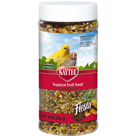 Kaytee Fiesta Canary/Finch Tropical Fruit 10oz Jar - Kwik Pets