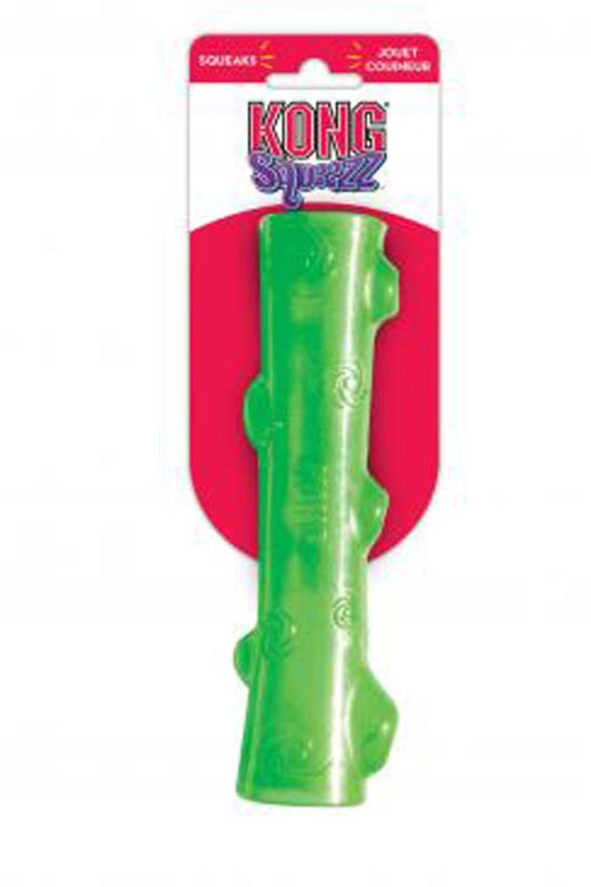 KONG Squeezz Stick Dog Toy Assorted, MD, KONG