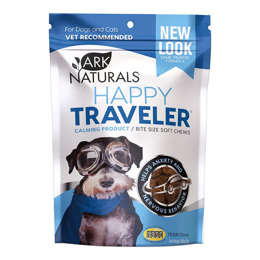 Ark Naturals Dog Happy Traveler Chews 1.98-oz, Ark Naturals