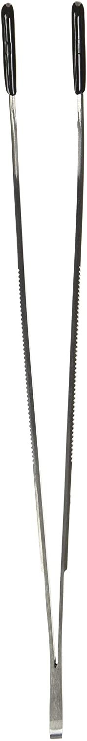 Zoo Med Angled Stainless Steel Feeding Tongs 10in, Zoo Med