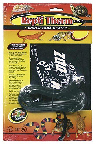 Zoo Med ReptiTherm Under Tank Heater 50-60gal 8x18, Zoo Med