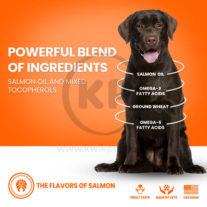 Nutri-Vet Wild Alaskan Salmon Oil for Dogs 6.5 oz, Nutri-Vet