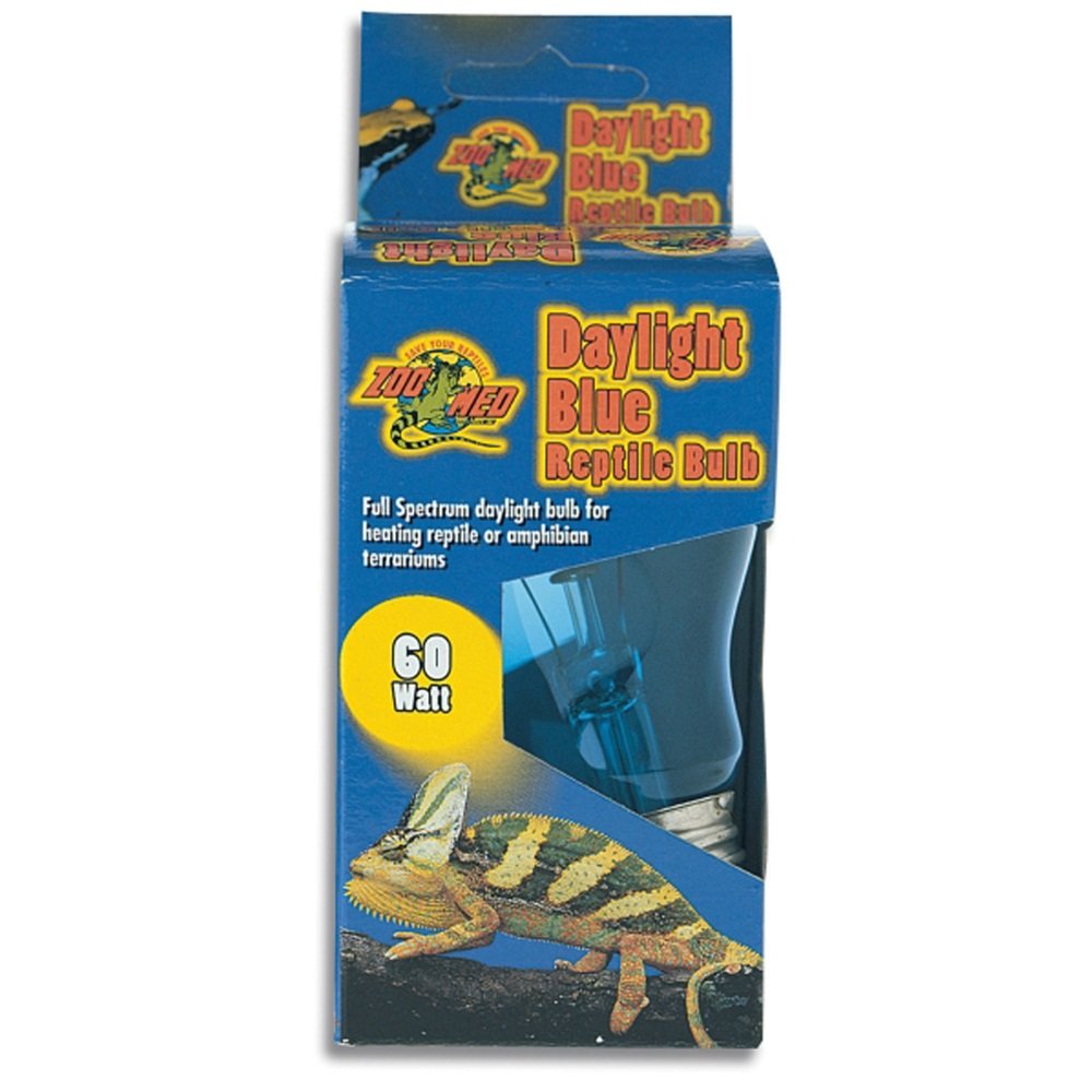 Zoo Med Daylight Blue Reptile Bulb 60W, Zoo Med