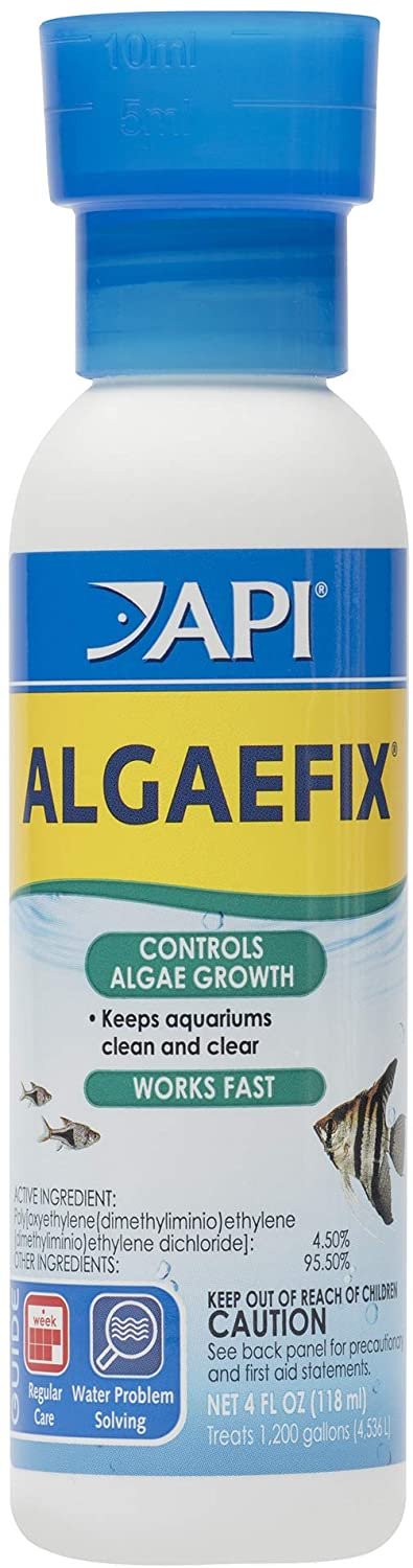 API AlgaeFix Freshwater Aquarium Algaecide 4oz, API