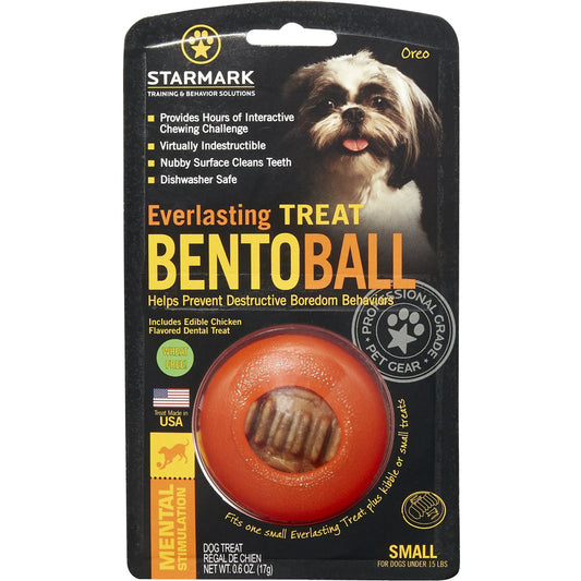 StarMark Everlasting Bento Ball Dog Toy Small, StarMark