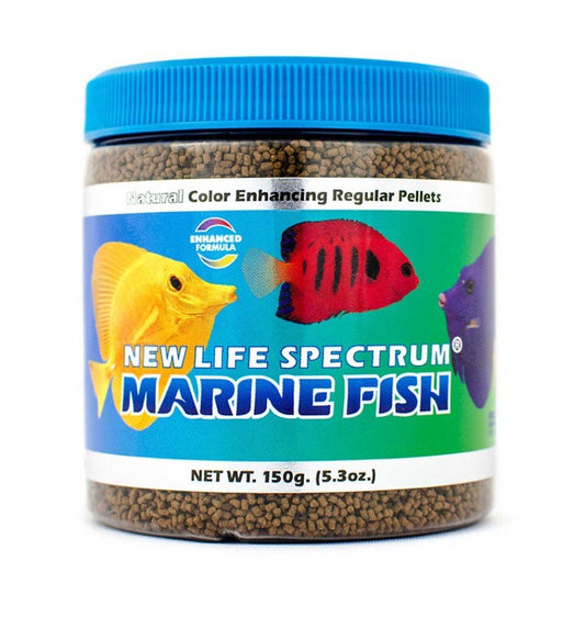 New Life Spectrum Marine Pellets Fish Food, 5.3-oz