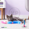 JW Featherlite Catnip Boa Bouncing Cat Toy, JW Pet