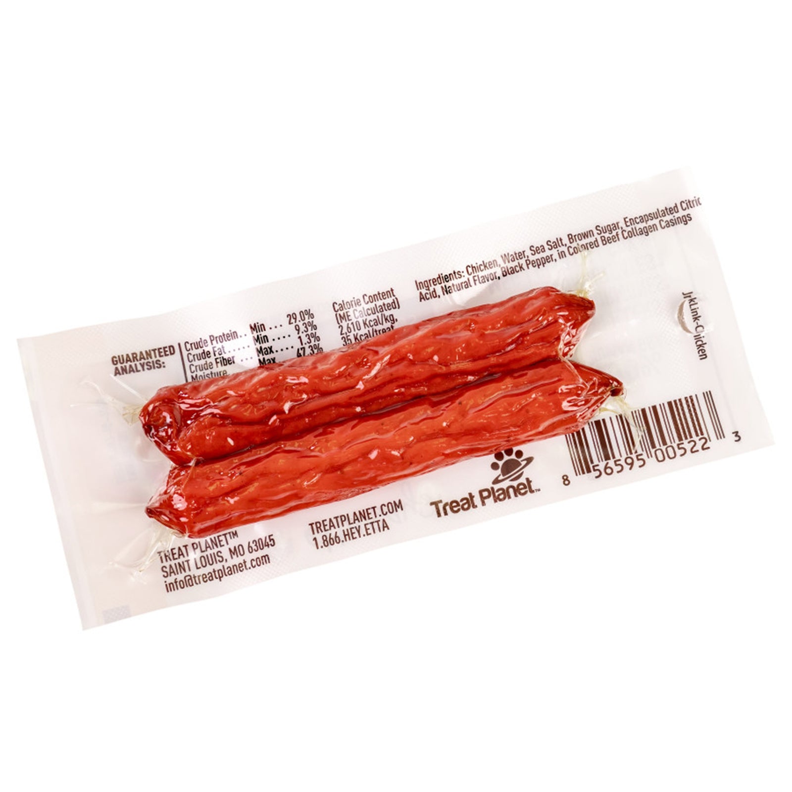 Etta Says! Sausage Link Dog Treat Display Chicken 1.25 oz, Etta Says
