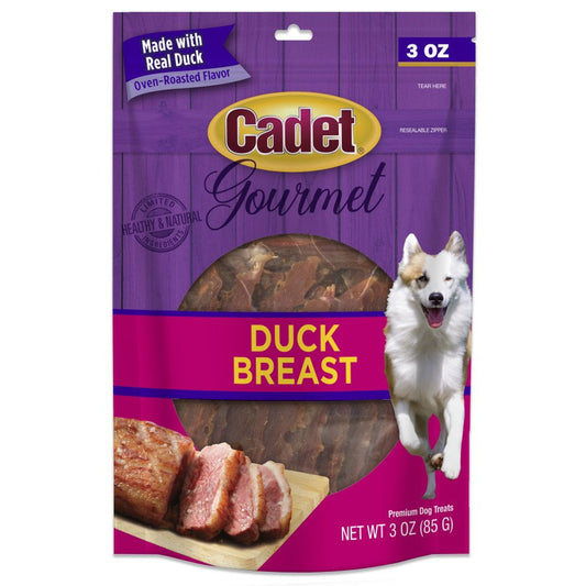 Cadet Gourmet Duck Breast Dog Treats Breast, Duck, 3 oz., Cadet