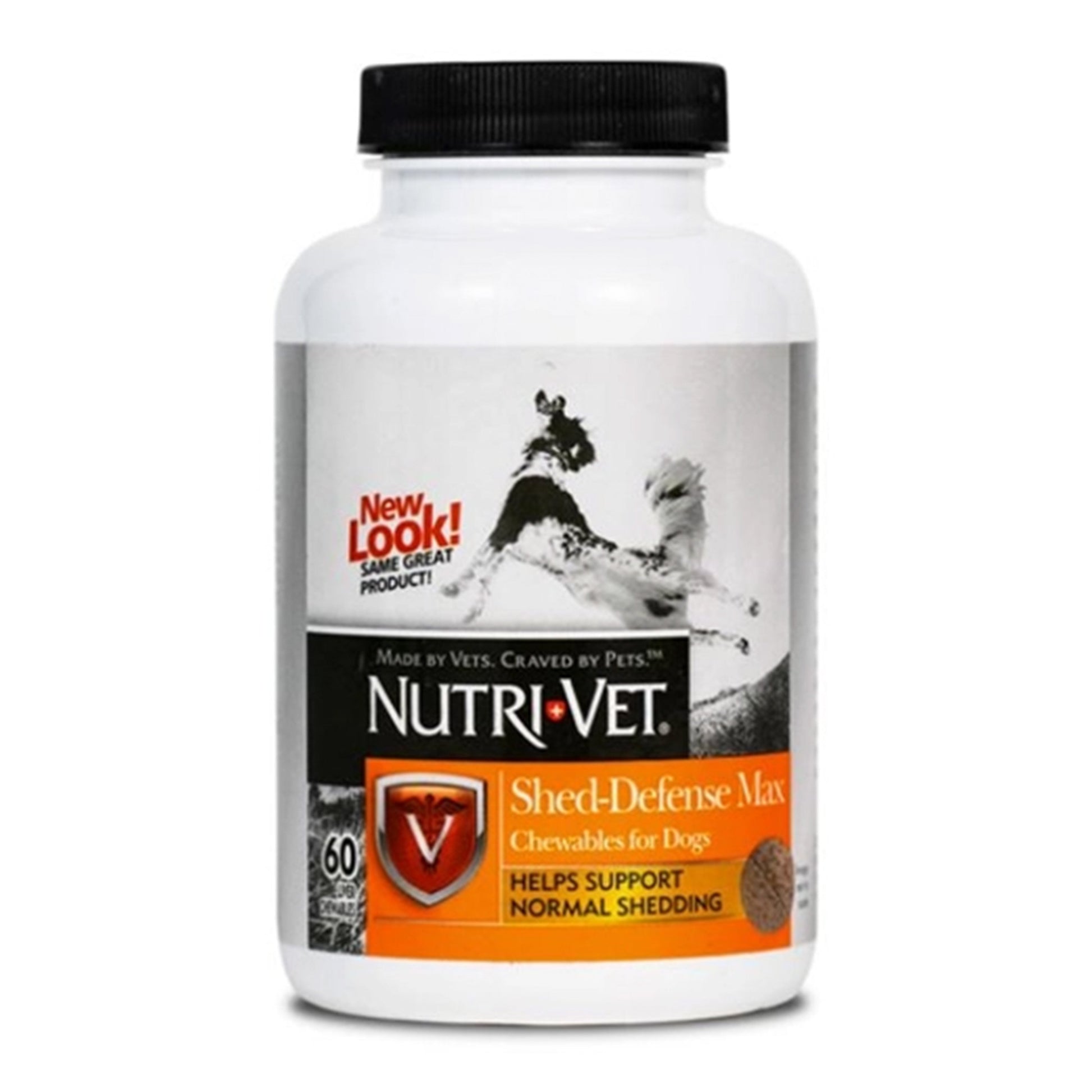 Nutri-Vet Shed Defense Max Liver Chewables 60ct, Nutri-Vet