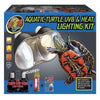 Zoo Med Aquatic Turtle Uvb & Heat Lighting Kit, Zoo Med