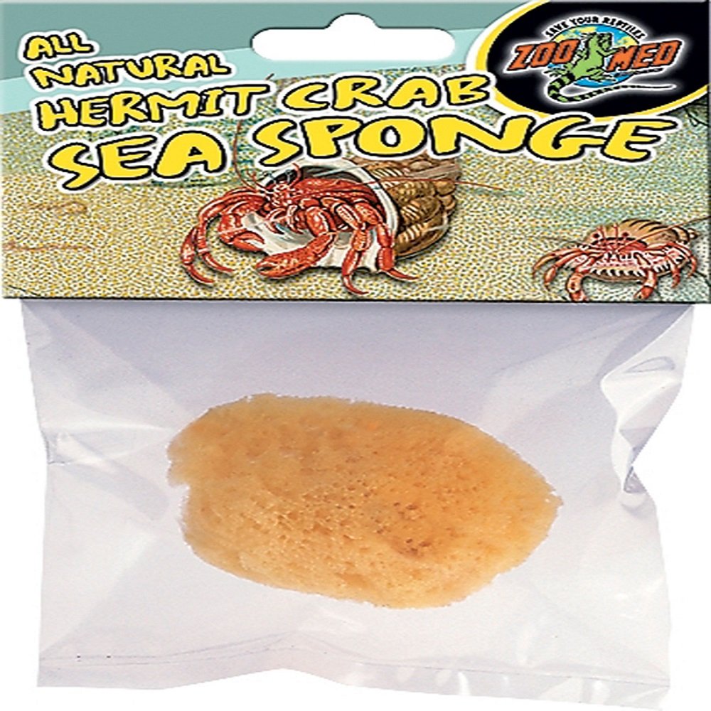 Zoo Med All Natural Hermit Crab Sea Sponge, Zoo Med