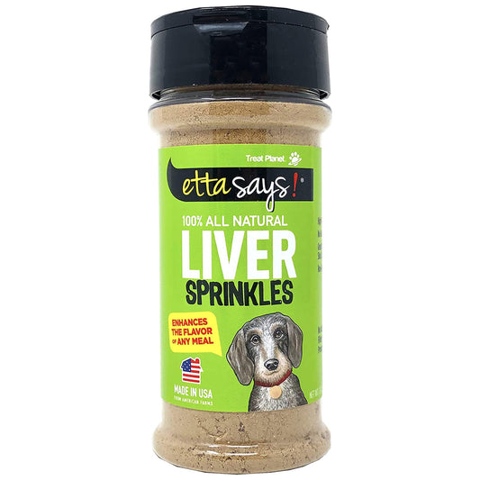 Etta Says! Liver Sprinkles 100% All Natural Liver Dog Treat 3.0 oz, Etta Says