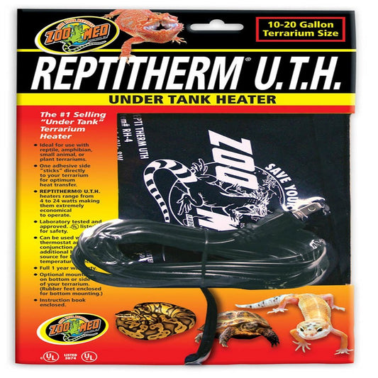 Zoo Med ReptiTherm Under Tank Heater 10-20gal 6x8, Zoo Med