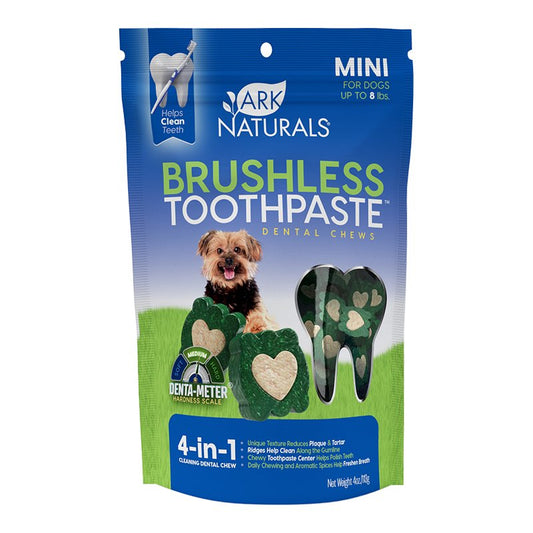 Ark Naturals Dog Brushless Toothpaste Mini 4-oz, Ark Naturals