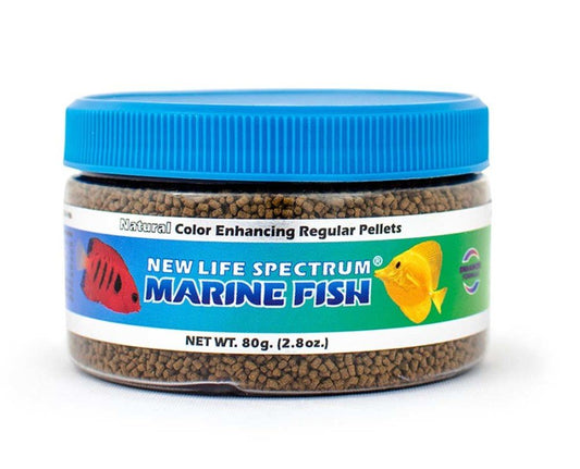 New Life Spectrum Marine Pellets Fish Food, 2.8 oz, New Life Spectrum